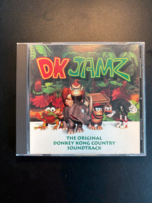 DK Jamz Nintendo 1994 Audio CD