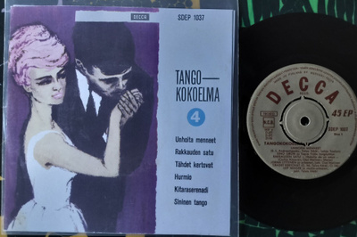 TANGOKOKOELMA 4 Virta Grön Lyytinen Wager Eirto ym-EP