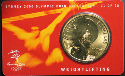 Juhlaraha Sydney Olympia CoinCollection 21 of 28 PAINONNOSTO