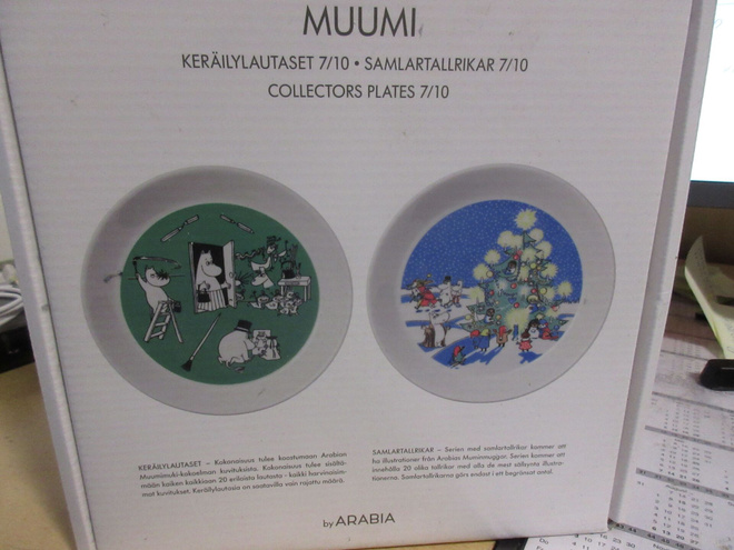ARABIA MUUMI KERÄILYLAUTASET 7/10