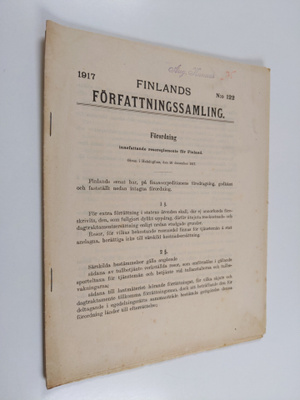 Finlands författningssamling