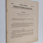 Finlands författningssamling - pikkukuva 1