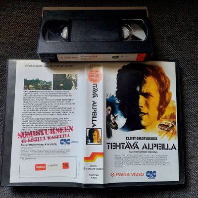 Tehtävä alpeilla Vhs fix
