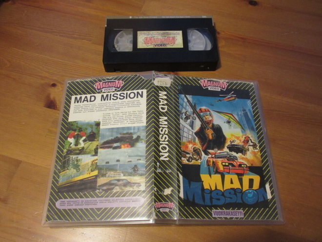 Mad Mission (Magnum Video) VHS FIx Hongkong