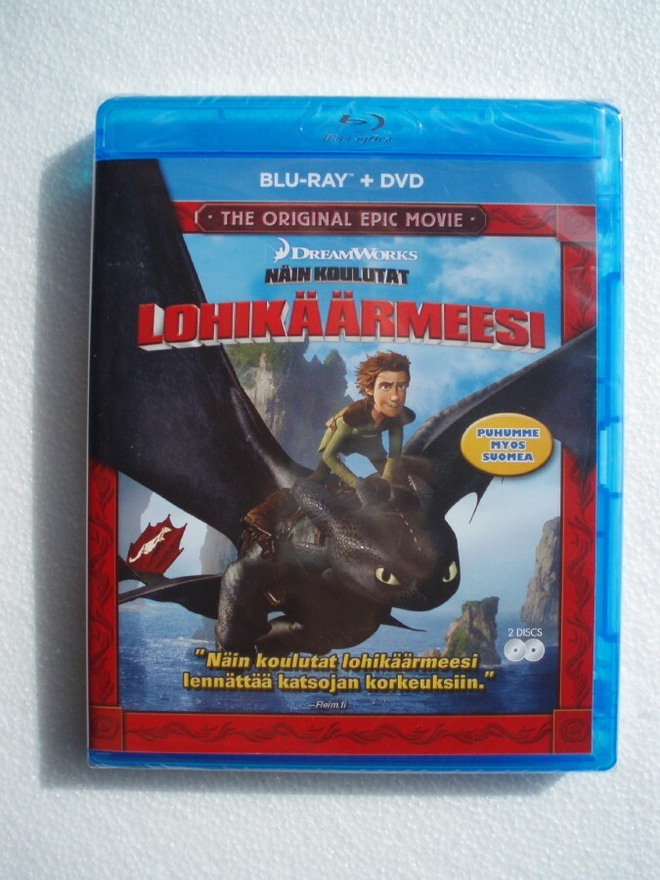 Näin koulutat lohikäärmeesi Blu-ray + DVD