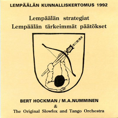 M.A. Numminen - Lempäälän kunnalliskertomus 1992 7" single