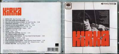 KIRKA . CD-LEVY . KIRKA  VUODELTA 1969