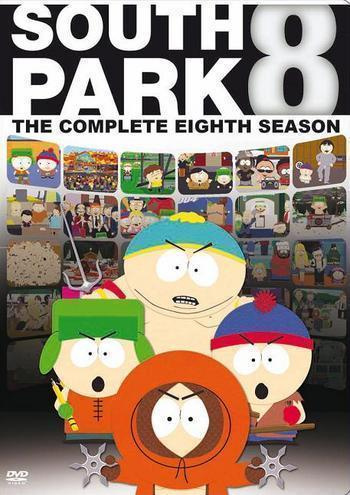 South Park  -  Kausi 8  -  (3 DVD)