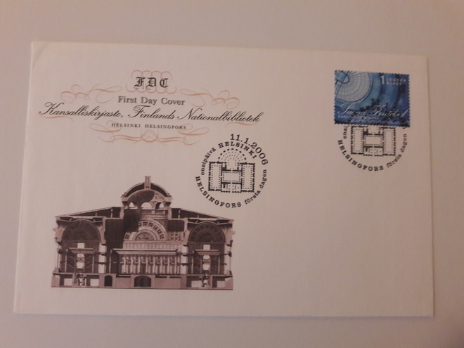 FDC - ensipäiväkuori - Kansalliskirjasto