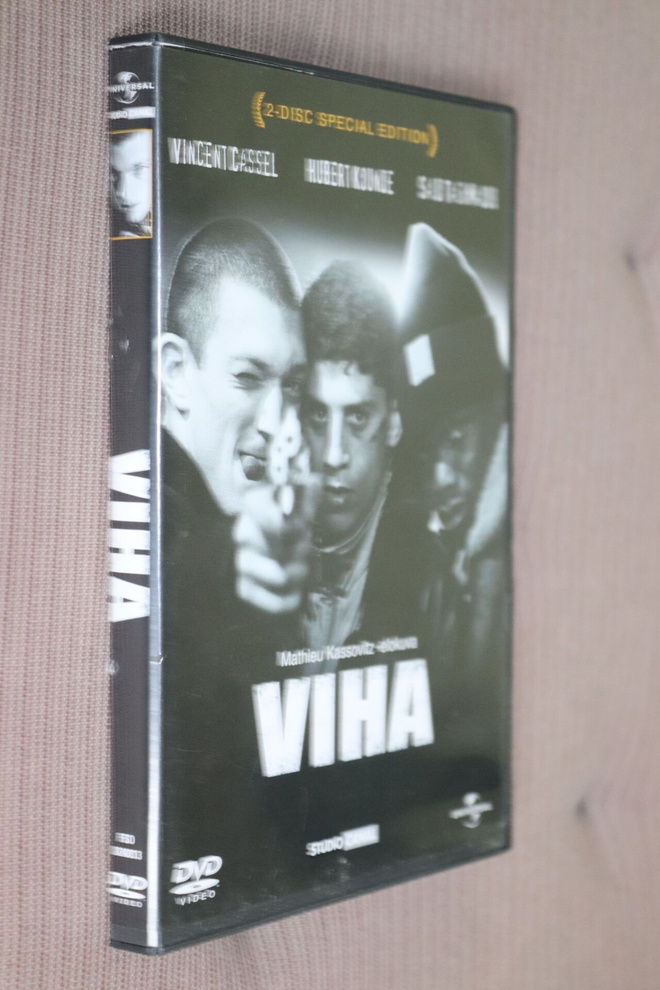 2DVD Viha La Haine ( 1995 Mathieu Kassovitz Vincent Cassel )