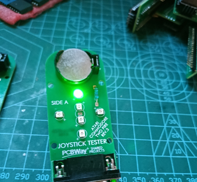 joystick-testeri retro-laitteille – nopea vianmääritys