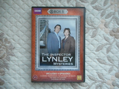 KOMISARIO LYNLEY BOX 5 sis.2 dvd:tä 4 Mysteeriä v.2005
