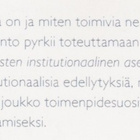 Anne Maria Holli: Tasa-arvoviranomaisten institutionaalinen - pikkukuva 2