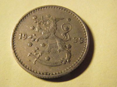 1 markka 1933