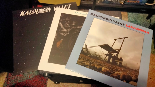 Kaupungin Valot lp:t 3kpl
