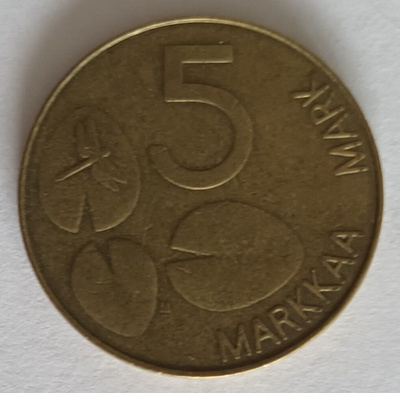 5 markkaa 1994, 2 kuvaa