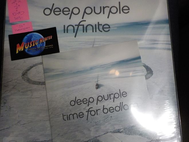 DEEP PURPLE - INFINITE  2 X 12" + 7" + DVD UUSI