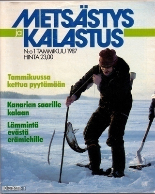 Metsästys ja Kalastus 1987 lehdet KANSIOSSA
