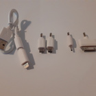 Puhelimen USB -latausjohtosetti (viisi eril. pistoketta) - pikkukuva 2