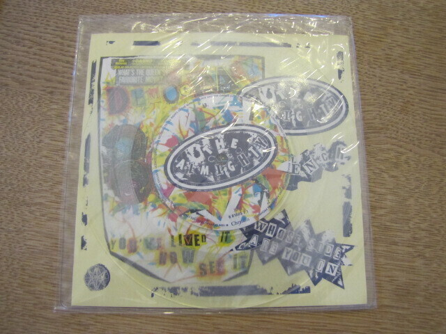 The Almighty Wrench 7 45 UK 1994 kirkas vinyyli