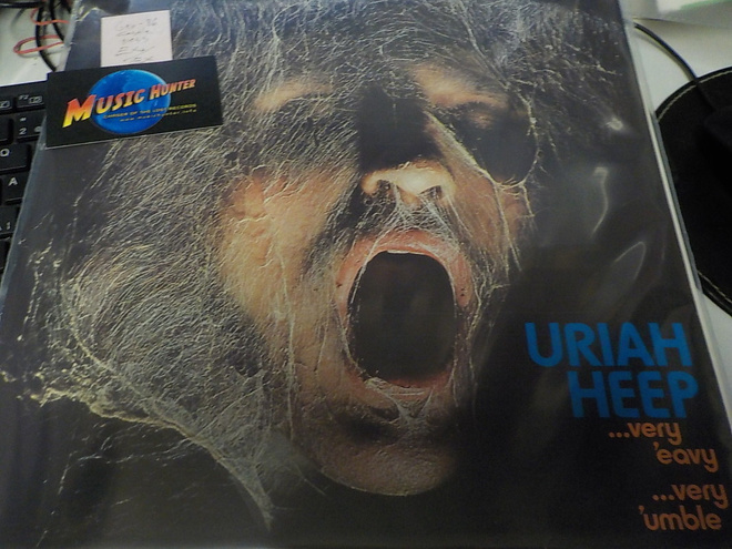 URIAH HEEP - VERY HEAVY... GER - 86 PRESS EX+/EX