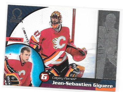 1998-99 Pacific Omega #32 Jean-Sebastien Giguere CGY MV