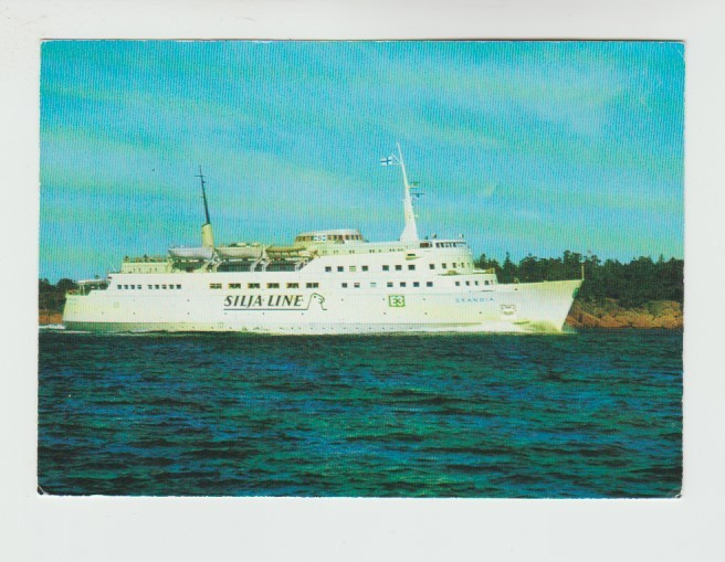 Postikortti, LAIVA  M/S SKANDIA