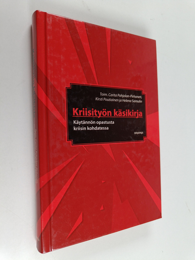 Carita ym. (toim.) Pohjolan-Pirhonen : Kriisityön käsikir...