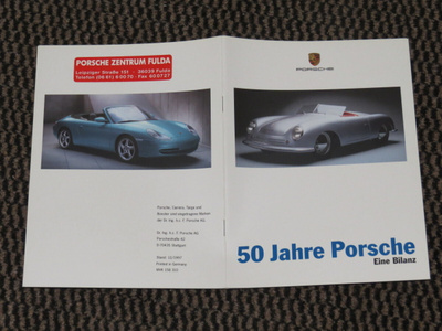 1998 Porsche 911 historia esite - 24 sivua - KUIN UUSI