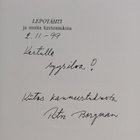 Ritva Bergman : Lepotähti ja muita kertomuksia (signeerat... - pikkukuva 3