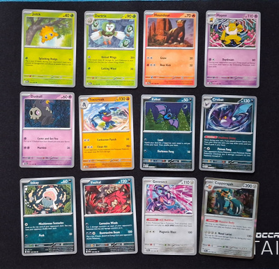 Pokemon kortit 12kpl (#159 Shrouded Fable)