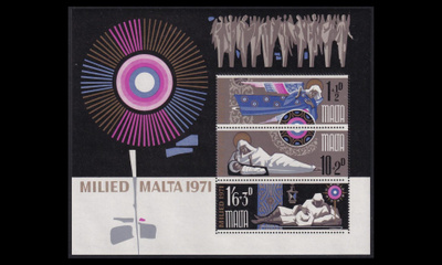 Malta 433-5BL1 ** Joulu (1971)