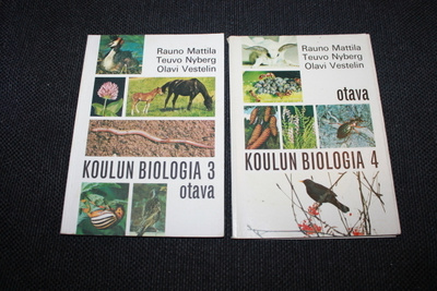 Mattila ym. - Koulun biologia 1-5 / 5kpl