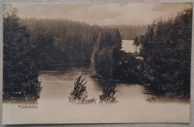Punkaharju postikortti+negatiivi