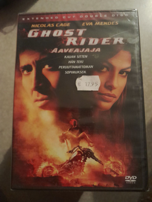 Ghost rider,aaveajaja dvd