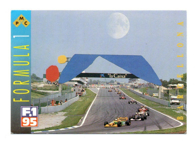 Keräilykuva FORMULA F1 n:o 132 1995