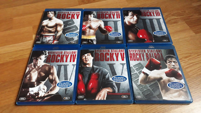 Rocky 1-6 Blu-ray Suomijulkaisut