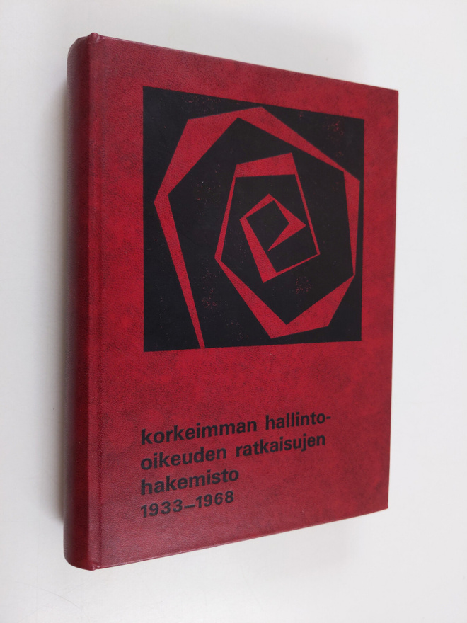 Korkeimman hallinto-oikeuden ratkaisujen hakemisto 1933-1968