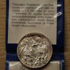 50 Markkaa 1981 Urho Kekkonen Hopeaa - pikkukuva 2