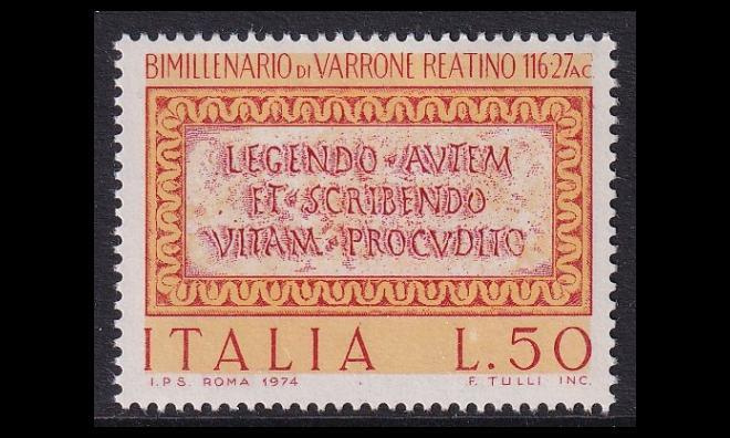Italia 1463 ** Marcus Terentius Varro (1974)