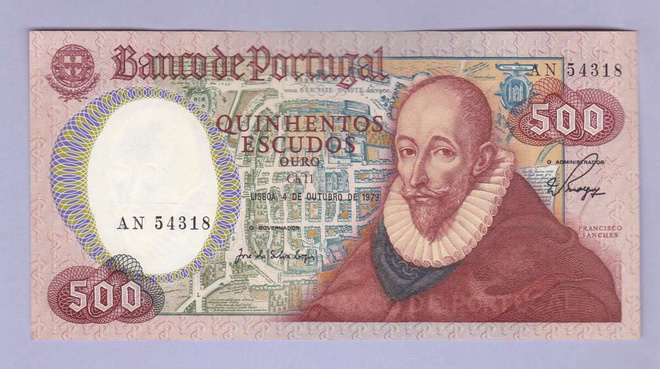 Portugali 500 Escudos v.1979 UNC P-177