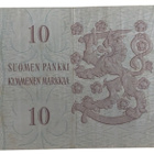 10 Markkaa 1963 Litt. A, mielenkiintoinen sarjanumero - pikkukuva 3