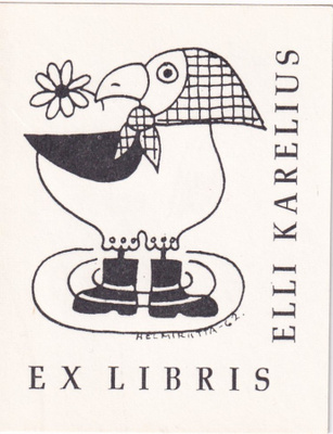 Ex Libris, Elli Karelius b431