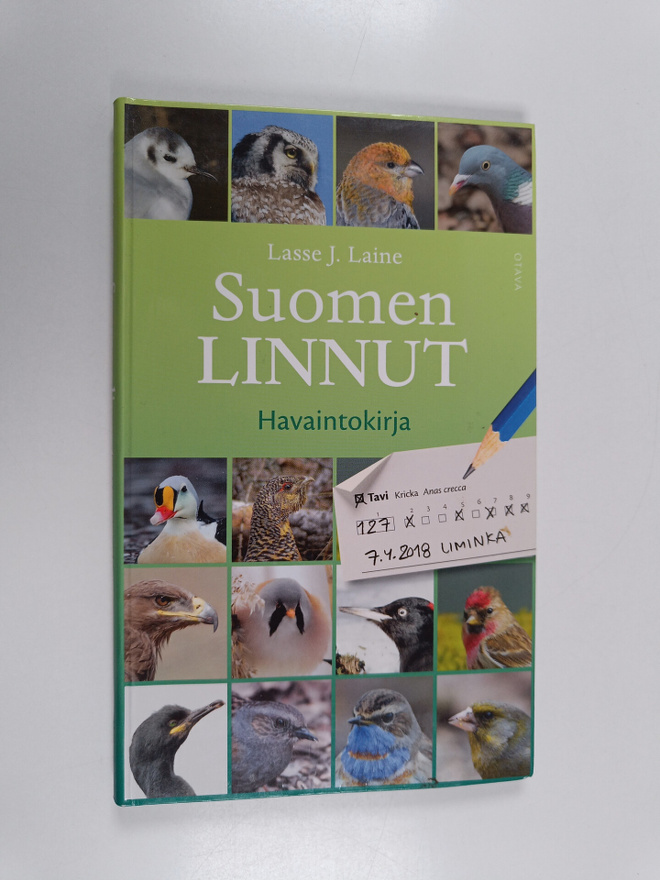 Lasse J. Laine : Suomen linnut : havaintokirja