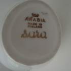  Arabia Sara maljakko pieni kruunu - pikkukuva 4