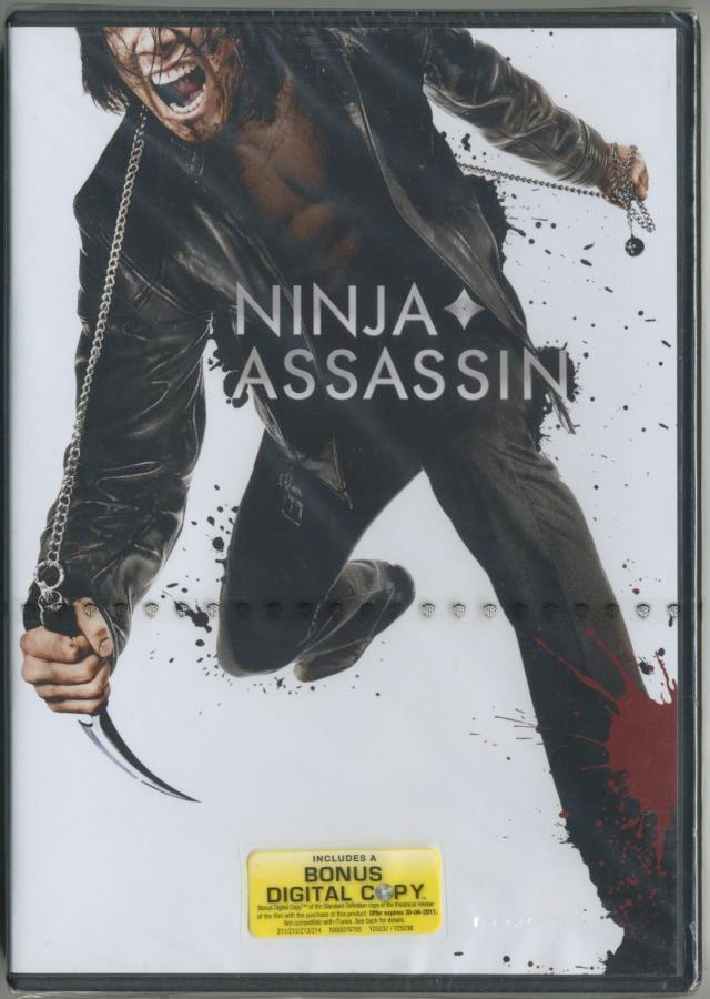 NINJA ASSASSIN - Avaamaton! - Suomi-DVD 2009 - Wachowskit