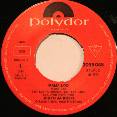 Jouko Ja Kosti – Mama Loo/Kun Aika Kuluu
