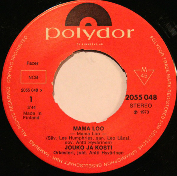 Jouko Ja Kosti – Mama Loo/Kun Aika Kuluu