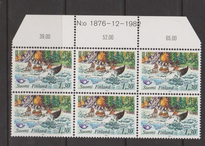 1983 Pohjola 1,30 mk ** nro 6-lo