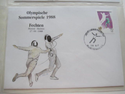Soul 1988 olympia kuori floretti  miehet